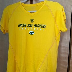 NFL Green Bay Packers Yellow Short Sleeve Tee